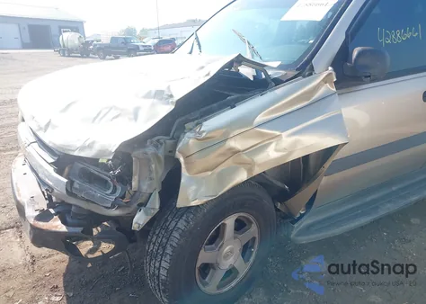 2005 Chevrolet Trailblazer Ls из США, поврежденный, VIN 1GNDS13S952299702